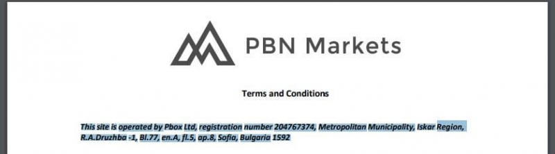 PBNMarkets.com — обзор брокера, отзывы, лицензия