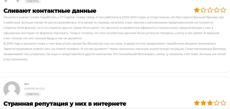 ITI Capital — реальные отзывы о iticapital.ru