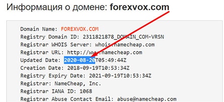 Обзор forexvox.com. Заморский разводила или можно доверять?