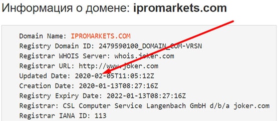 Обзор мошеннического проекта в сети интернет iPromarkets.