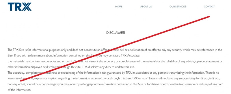 TRX — обзор и проверка компании trxinvest.com