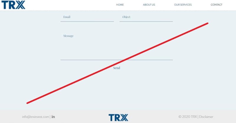 TRX — внимательная проверка сайта trxinvest.com
