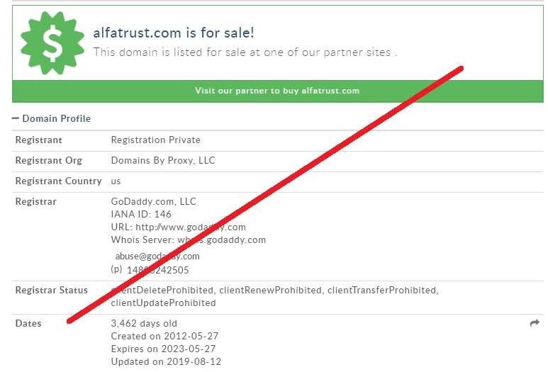 Alfatrust — реальные отзывы 2021 о проекте alfatrust.com