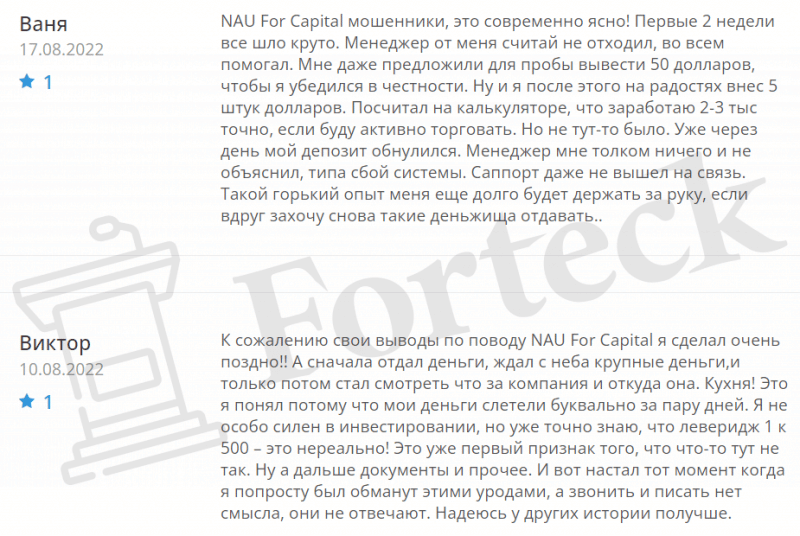 Nau For Capital – новая шарашкина контора