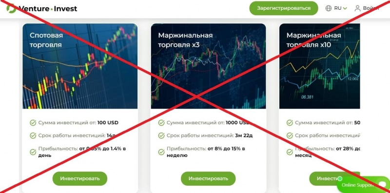 Отзывы о компании Venture Invest (ventureinvest.group). Обман? - Seoseed.ru
