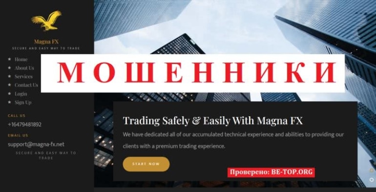 Отзывы трейдеров о Magna FX, вывод денег из magna-fx.com