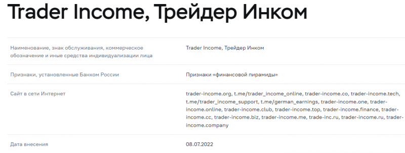 Полный обзор брокера Trader Income
