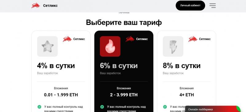 Setlix — реальные отзывы о компании. Проверка на честность